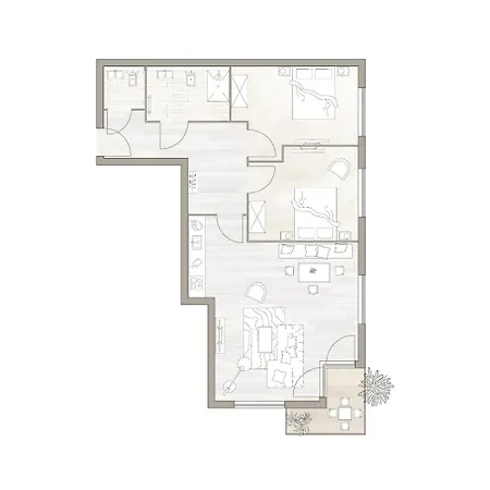 Binnendiek Haus 3 9 Lägenhet